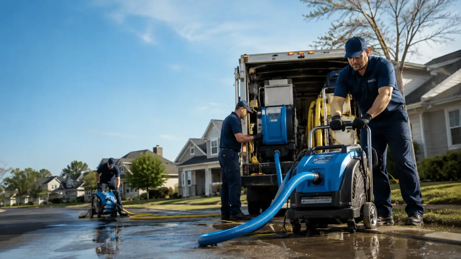 Flood Damage Cleanup in Brooklyn, MI